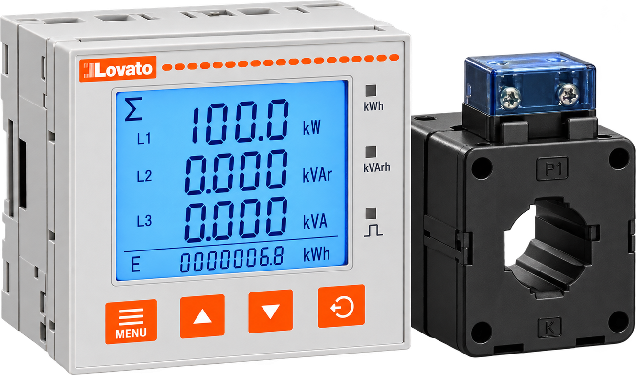 Medidores de Energia / Transformadores de Corrente LOVATO Electric